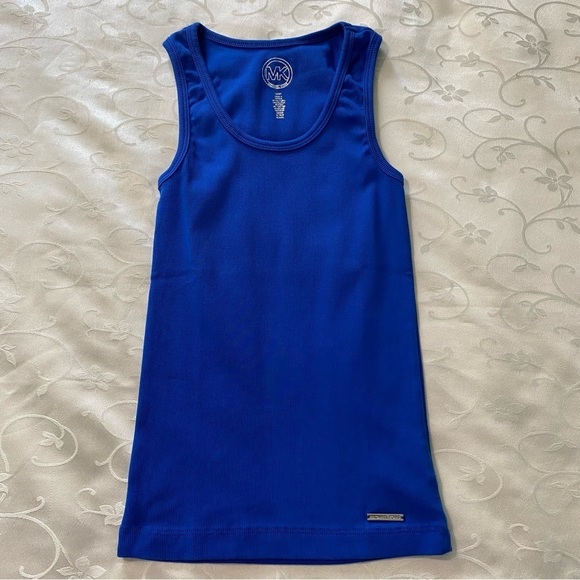 Michael Kors Blue Tank Top - Picture 1 of 5